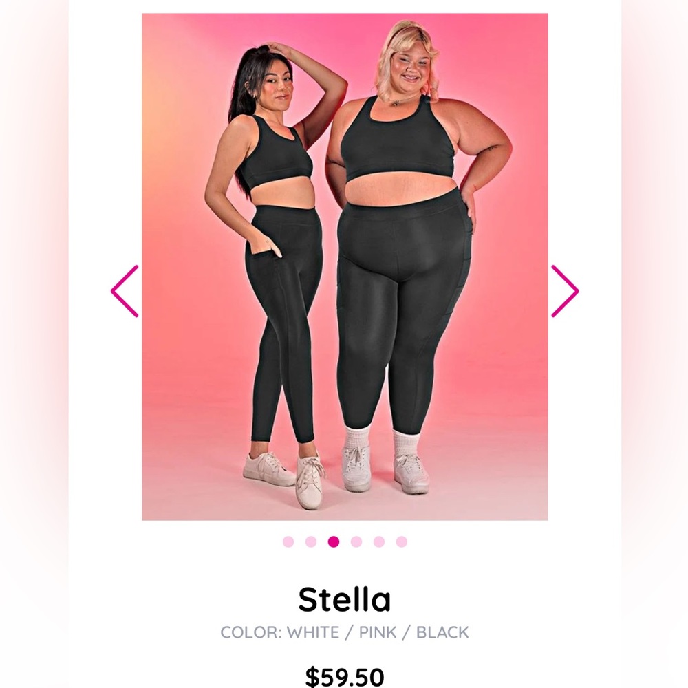 POPFIT STELLA patterned leggings with pockets